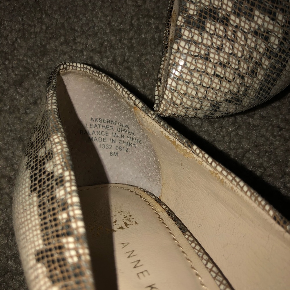 Open toe heels by Anne Klein - Picture 5 of 6